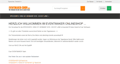 Desktop Screenshot of eventmaker-shop.info
